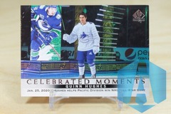2020-21 SP Authentic Celebrated Moments #103 Quinn Hughes - Vancouver Canucks